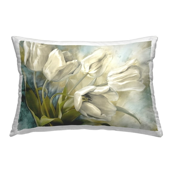 Stupell Industries Wild Tulips Close Up Decorative Printed Throw Pillow Design by Igor Levashov.