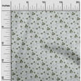 thumbnail image 2 of oneOone Velvet Gray Fabric Watercolor Floral Fabric For Sewing Printed Craft Fabric By The Yard 58 Inch Wide, 2 of 5