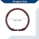 thumbnail image 4 of Funda de volante Unique Bargains Protector de volante para coche 14.96" Patrón de fibra de carbono rojo 1Pc, 4 of 6