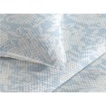 thumbnail image 3 of Ambesonne Romantic Flowers Quilted Bedspread Set 3 Pcs, Floral Art Leaves, Queen, Pale Blue White, 3 of 4