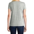 thumbnail image 2 of Mafoose Ladies Cosmic Relaxed V-Neck Tee Grey Astro Medium, 2 of 4