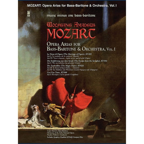 Mozart Opera Arias for Bass Baritone and Orchestra - Vol. I (Other)