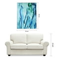 thumbnail image 6 of Empire Art Direct Blue & Green Silhouette Printed on Glass Art with Anodized Aluminum Silver Frame Wall Art, 40" x 30" each, Ready to Hang, 6 of 6