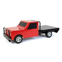 Little Buster Toys Red Flatbed Farm Truck