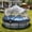 Black White-10 ft, variant on Olurrisa 15 FT Round Multifunctional All Weather Cover Pool Dome Enclosure for Outdoor Pools, Compatible Clean & Warm Water, Suitable for 15 foot Round Frame Pools