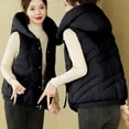 thumbnail image 4 of Roncen Women's Lightweight Down Vest Sleeveless Hooded Slim-Fit Puffer Coat - Zip Front Casual Outerwear with Pockets - Stylish Waistcoat Jacket for Winter Layering, 4 of 8