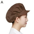 thumbnail image 2 of Ludlz Unisex Dustproof Breathable Elastic Kitchen Chef Hat Cleaner Factory Work Cap, 2 of 7