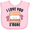 thumbnail image 3 of Inktastic I Love You Smore with Cute Food Valentine Girls Baby Bib, 3 of 4