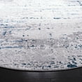 thumbnail image 4 of SAFAVIEH Amelia Lalit Abstract Area Rug, Gray/Blue, 6'7" x 6'7" Round, 4 of 11