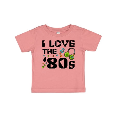 

Inktastic I Love the 80s-musical Notes Gift Baby Boy or Baby Girl T-Shirt