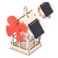 thumbnail image 3 of Juguete experimental de energía solar ANGGREK bricolaje molino de viento casa de Madera Para Niños mayores, 3 of 7