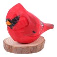 thumbnail image 3 of MRLESS Wooden Bird Sculpture Hand Painted Sparrow Figurine Small Bird Statue Wood Bird Ornament for Office Shelf Table Decors, 3 of 8