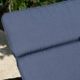 thumbnail image 2 of Noble House Sunset Outdoor Brown Wicker Adjustable Chaise Lounge with Colored Cushions (Set of 2), 2 of 5