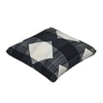 thumbnail image 3 of Multi-Size Linen Sofa Pillow Cover Invisible Zipper Open And Close Strong Use For Sofa Chair Garden Sofa Car Argyle Plaid Dimgray_95746_2 20"X20", 3 of 8