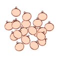thumbnail image 1 of 20 piezas de cabujones redondos de latón en blanco de 10/12/14 mm, bandejas básicas para joyería 12mm, 1 of 9