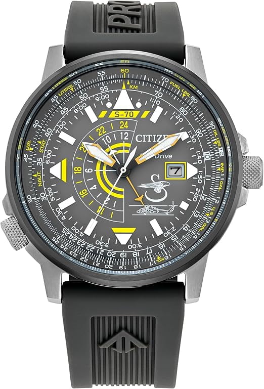 Citizen Promaster Nighthawk X Sikorsky BJ7004-43H 42MM Men's Dual