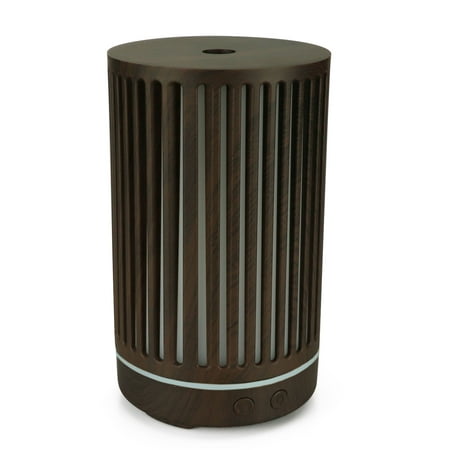 

GiliGiliso Clearance Wood Grain Aroma Diffuser 200ml Colorful Night Light Atomizing Humidifier