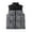 Gray, variant on Lovskoo 2024 Men's and Women's Vest Coat Lightweight Puffer Jacket Stand Collar Packable Warm Quilted Sleeveless Outerwear for Work Travel Gray