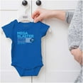 thumbnail image 5 of Classic Video Game Mega Man Blaster Romper Boys or Girls Infant Baby Brisco Brands 12M, 5 of 6