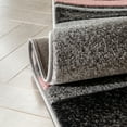 thumbnail image 6 of Well Woven Good Vibes Belle Modern Geometric Blush 5'3" x 7'3" Area Rug, 6 of 8