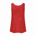 thumbnail image 3 of Sequin Tank Tops for Women Sparkly Sleeveless Glitter Party Tops Scoop Neck Sparkly Clubwear Loose Camisole Shirt Dressy Glitter Tank Tops, 3 of 5