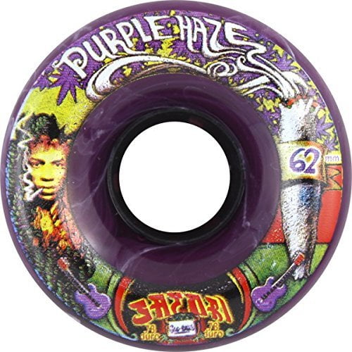 Satori Goo Ball Purple Haze Skateboard Wheels 78a 62mm Purple