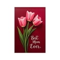 thumbnail image 2 of ddioayh Garden Flag Double Sided Mothers Day Outdoor Decoration Reversible For Yard Porch Home With Flowers Heart Designs Happy Mothers Day Gift, 2 of 6