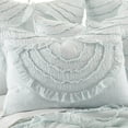 thumbnail image 4 of Levtex Home - Allie Spa Quilt Set - Twin/Twin XL Quilt + One Standard Pillow Sham - Fringe - Light Blue - Quilt Size (68x86in.) and Pillow Sham Size (26x20in.) - Reversible - Cotton Fabric, 4 of 5