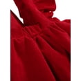 thumbnail image 5 of Qmyliery Toddler Baby Girl Suspender Skirt, Ruffle Strap Solid Color Backless Overall Skirt, 5 of 8