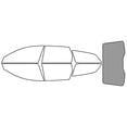 thumbnail image 2 of Rvinyl Window Tint Kit Compatible with Volvo V90 2017-2024 - Rear Windshield Precut Kit - 35%, 2 of 8
