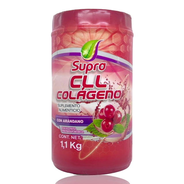CLL Colágeno Hidrolizado Sabor Arándano 1.1 kg Supra