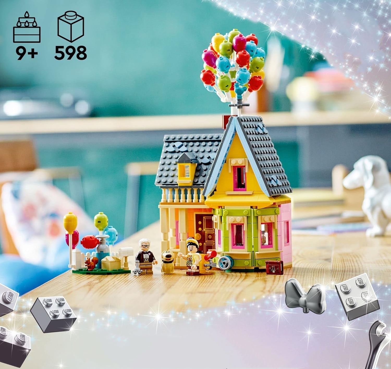 Up House Classic Building Toy Set for Kids and Movie Fans Ages 9 and Up 43217