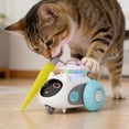 thumbnail image 3 of Gato interactivo automático con movimientos aleatorios y juguete para que haga ejercicio y juegue en interiores, 3 of 7