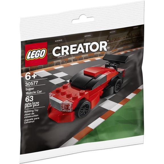LEGO Super Muscle Car 63-Piece Building Set - 30577