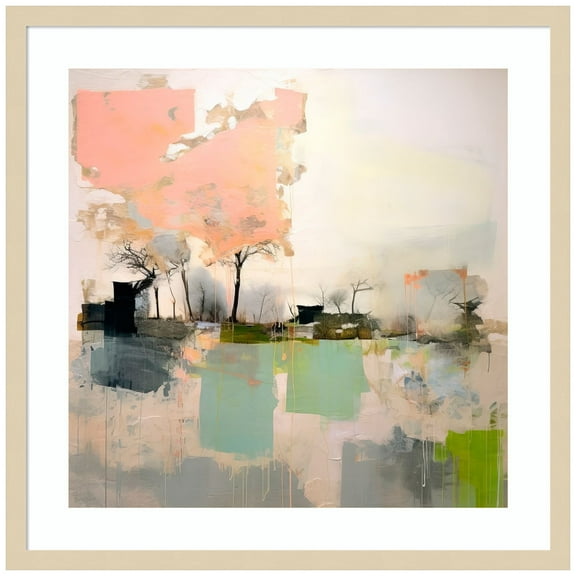 Amanti Art Enchanting Meadows II Wood Framed Wall Art Print