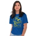 thumbnail image 4 of He Is Risen Jesus Christ Christian Women's Graphic T Shirt Tees Brisco Brands X, 4 of 6