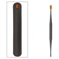 thumbnail image 1 of Removedor de cera de oídos de silicona suave, limpiador de oídos portátil, acero inoxidable, 2 cabezales, púas de oreja, removedor de cureta de cera de oreja, 1/3 piezas, 1 of 4