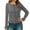 Grey, variant on Womens Cardigan Knit Sweater Open Front Layered Lace Trim Long Sleeve Casual Outwear For Daily Wear Soft Yarn Lightweight Cardigans