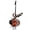 Red, variant on Painted Iron Bee Solar Hanging Lamps, Waterproof Garden Lantern Statues Cute Bee Figurines for Porch Balcony Yard