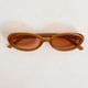 thumbnail image 5 of Gafas de Sol Retro Laurinny Ovaladas con Montura Marrón y Lentes Marrones UV400, 5 of 7