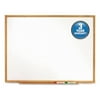 Classic Series Total Erase Dry Erase WhiteBoard 36 x 24, Oak Finish Frame