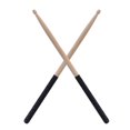thumbnail image 1 of TFixol Pair of 5A Maple Drumsticks with Anti-Slip X-Pattern Sleeve - Black, Blue, Green, Red, or Yellow - 395mm Length, 13.5mm Diameter - Ideal for Jazz and Rock Drumming, 1 of 6