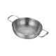thumbnail image 4 of Paellera de acero inoxidable, sartén para curry con asas dobles, olla para mariscos 20 centímetros, 4 of 9