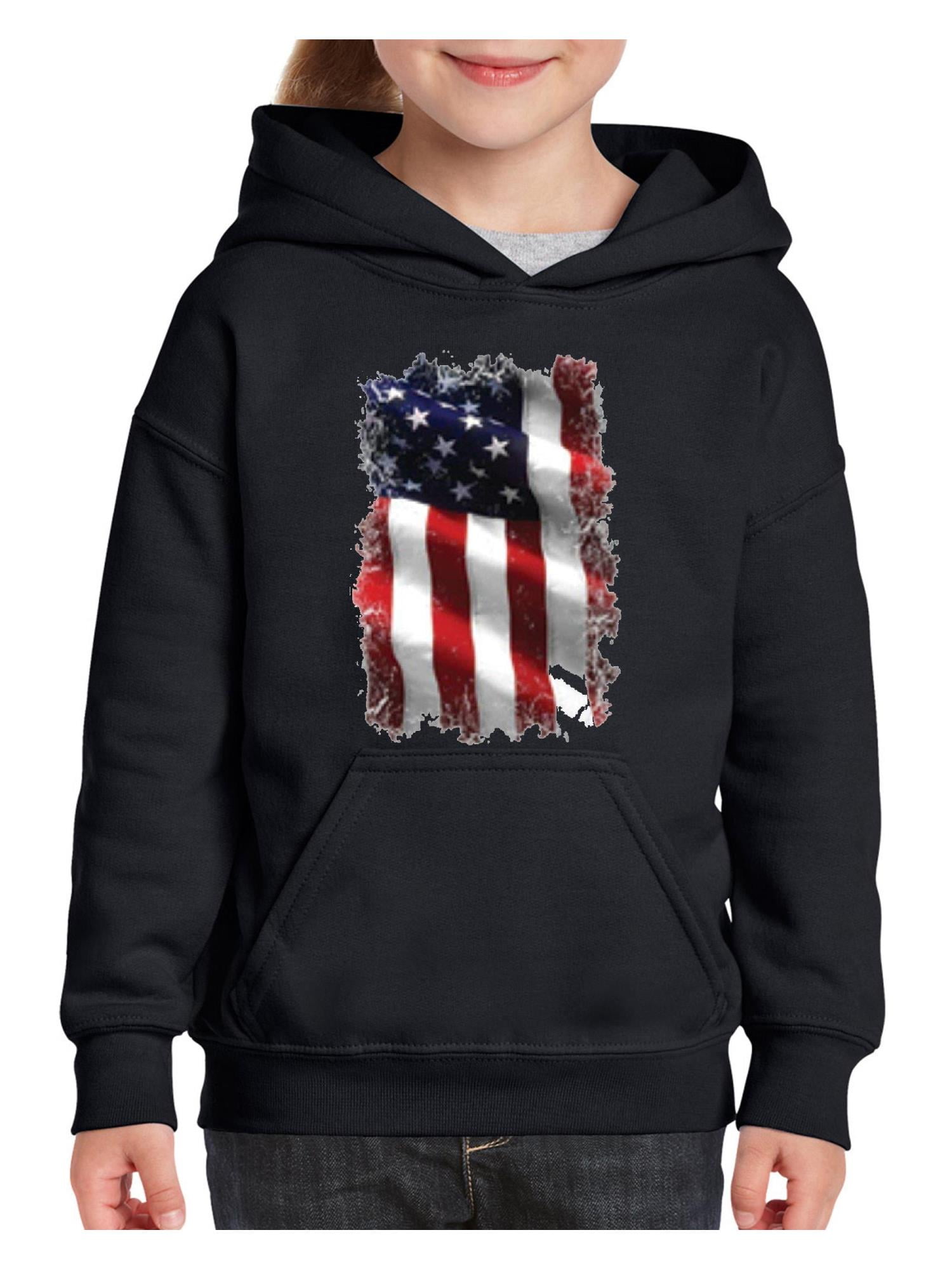United We Stand USA Flag Pride America July 4th Freedom Hoodie Pullover 