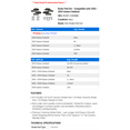 thumbnail image 2 of Brake Pad Set - Compatible with 2002 - 2004 Subaru Outback 2003, 2 of 2