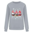 thumbnail image 4 of Longs Chandails de Noël pour Femmes Mode Féminine Chandail Ample de Noël à Col Rond Chandails à Manches Longues pour Femmes Chandails à Col Montant pour Femmes, 4 of 7