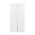 thumbnail image 3 of Prepac HangUps Wardrobe Storage Cabinet, White, 3 of 8