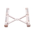 thumbnail image 2 of Amdohai Support d'Ordinateur Portable Réglable à 6 Niveaux, Support d'Ordinateur Portable Portable en Alliage d'Aluminium, Support Pliable pour Carnet, Or Rose, 2 of 7