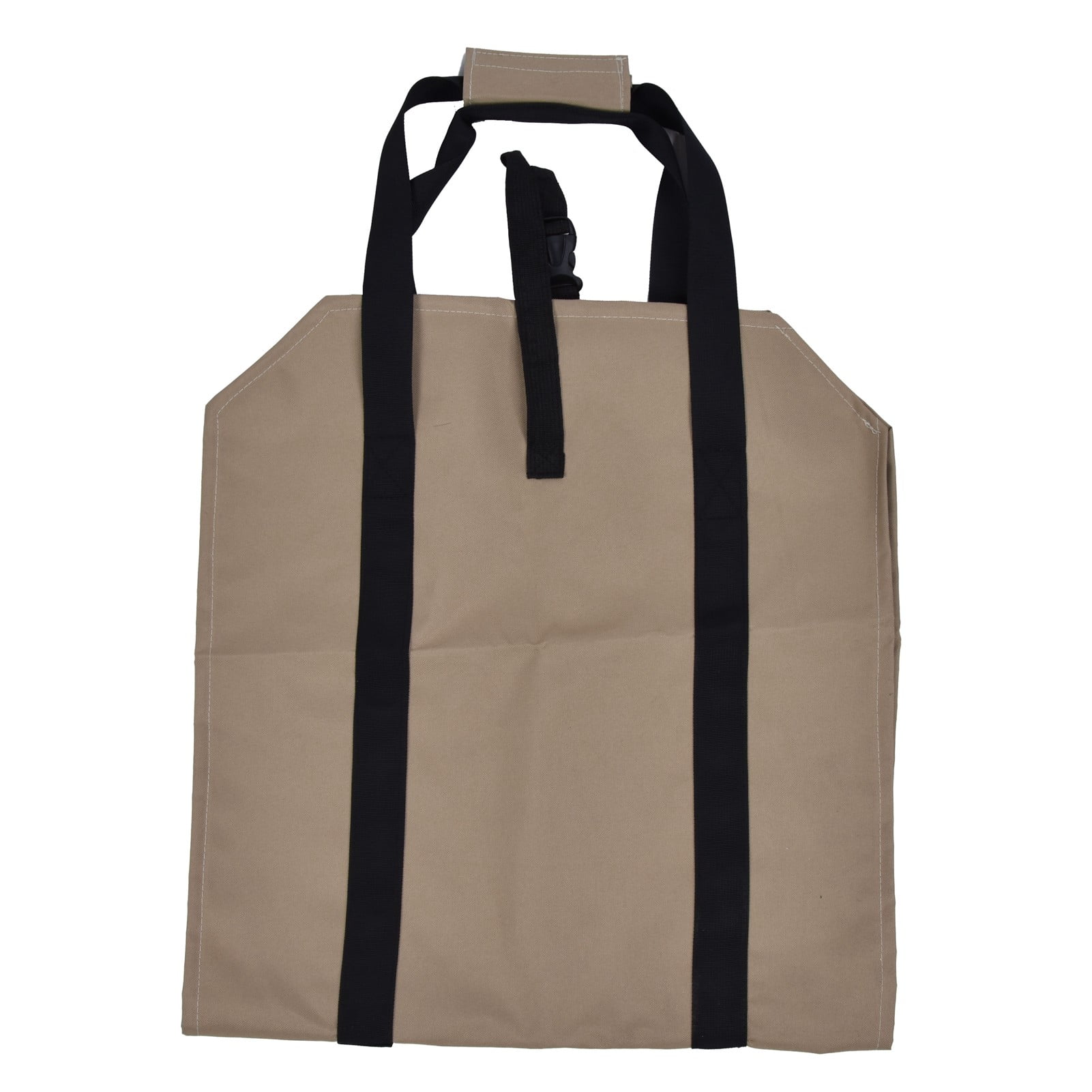 Gonex Canvas Wood Log Carrier Indoor Fireplace Firewood Totes Holders Stove Tools Black