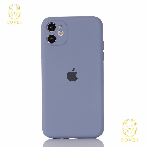 COVET Funda De Silicona Líquida Para Teléfono Móvil Funda Para IPhone 13 12 11 Pro Max XS XR 6 6S 7 8 Plus SE 2020